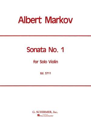 Albert Markov: Sonata No. 1