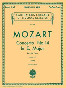 Wolfgang Amadeus Mozart: Concerto No. 14 in Eb, K.449