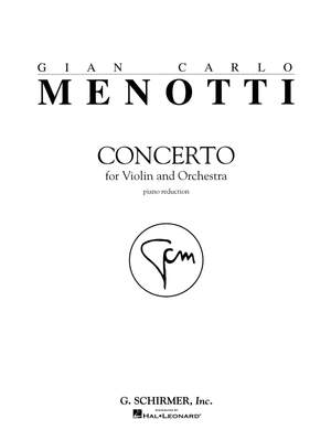 Gian Carlo Menotti: Concerto