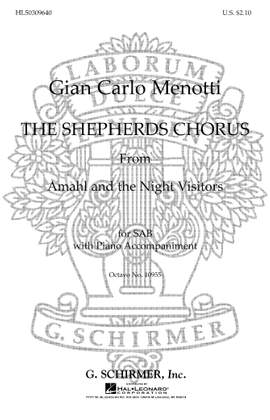 Gian Carlo Menotti: Shepherd's Chorus