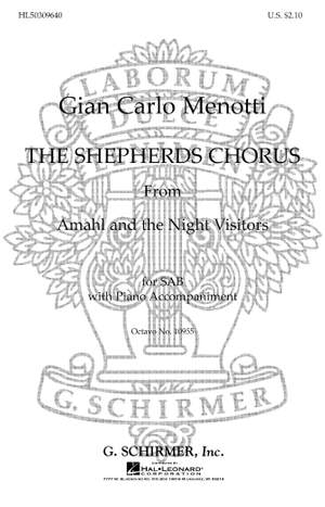 Gian Carlo Menotti: Shepherd's Chorus