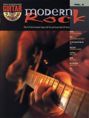 Guitar Play-Along Volume 5: Modern Rock