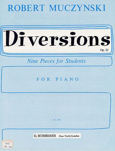 Robert Muczynski: Diversions, Op. 23
