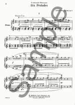 Robert Muczynski: Six Preludes, Op. 6 Product Image