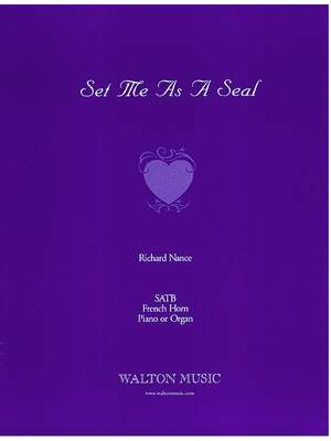 Richard Nance: Set Me as a Seal