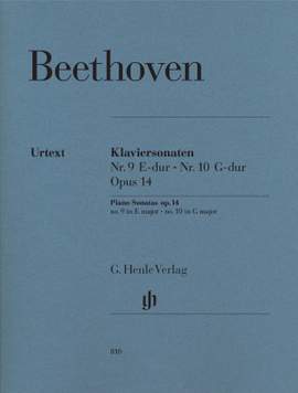 Beethoven: Sonata No. 9 in E op 14/1 & Sonata No. 10 op 14/2
