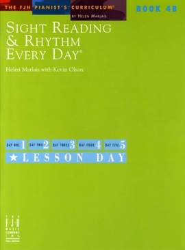 Kevin Olson_Helen Marlais: Sight Reading and Rhythm Every Day - Book 4B