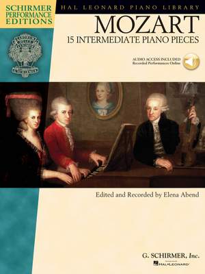 Wolfgang Amadeus Mozart: Mozart - 15 Intermediate Piano Pieces