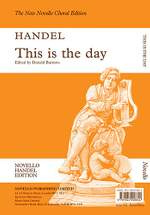 Georg Friedrich Händel: This Is The Day (Ed. Burrows) Vocal Score Product Image