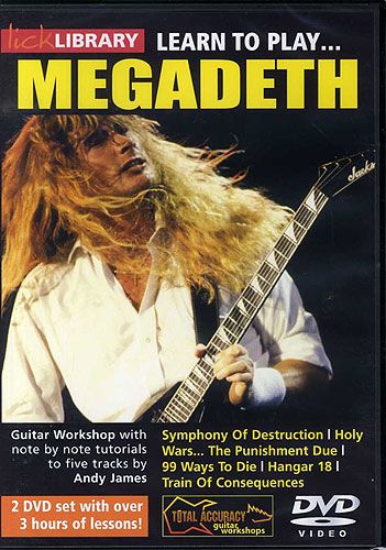 Learn To Play Megadeth (2 DVDs)