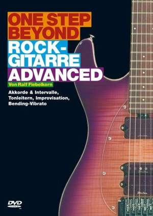Ralf Fiebelkorn: One Step Beyond - Rock-Gitarre Advanced