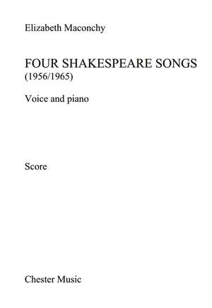 Elizabeth Maconchy: Four Shakespeare Songs Product Image