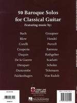 50 Baroque Solos for Classical Guitar Product Image