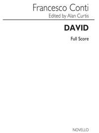 Francesco Bartholomeo Conti: David (Full Score)