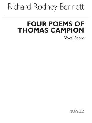 Richard Rodney Bennett: Four Poems Of Thomas Campion