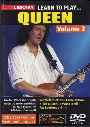Learn To Play Queen Vol. 2 (2 DVD)