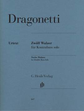 Dragonetti, D: 12 Walzer für Kontrabass solo