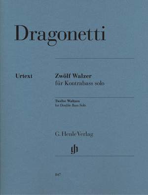 Dragonetti, D: 12 Waltzes for Double Bass solo