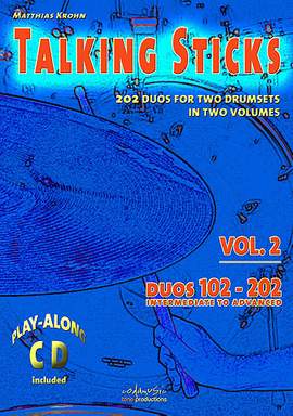 Matthias Krohn: Talking Sticks vol. 2 for 2 Drumsets