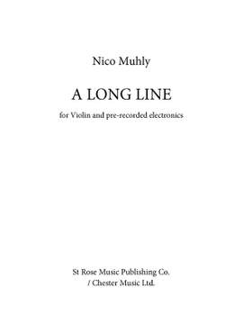 Nico Muhly: A Long Line