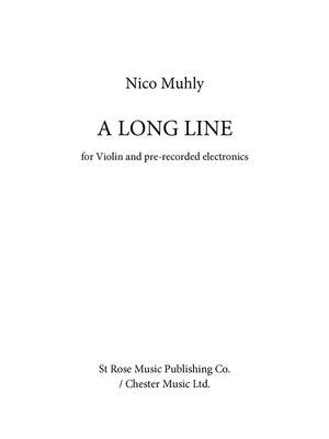 Nico Muhly: A Long Line