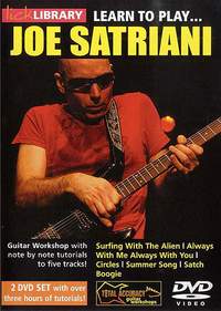 Joe Satriani: Learn To Play Joe Satriani (2 DVD)
