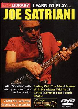 Joe Satriani: Learn To Play Joe Satriani (2 DVD)