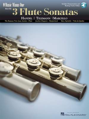 Georg Friedrich Händel_Georg Philipp Telemann_Marcello: 3 Flute Sonatas - Handel, Telemann, Marcello