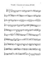 Antonio Vivaldi: Flute Concerti in D Major, G Major, A Minor Product Image