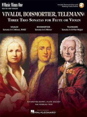 Antonio Vivaldi_Boismorter_Georg Philipp Telemann: 3 Trio Sonatas: Vivaldi, Boismorter and Telemann