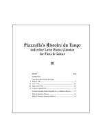 Music Minus One - Astor Piazzolla: Histoire Du Tango And Other Latin Classics For Guitar And Flute Product Image