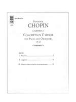 Frédéric Chopin: Chopin - Concerto in F Minor, Op. 21 Product Image