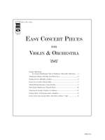 Easy Concert Pieces for Violin & Orchestra Product Image