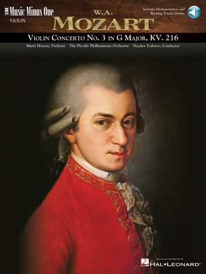 Wolfgang Amadeus Mozart: Mozart - Violin Concerto No. 3 in G Major, KV216