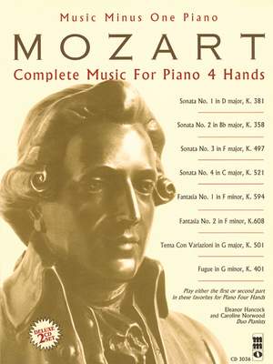 Wolfgang Amadeus Mozart: Mozart - Complete Music for Piano, 4 Hands