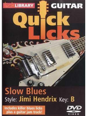 Jimi Hendrix: Lick Library - Quick Licks For Guitar