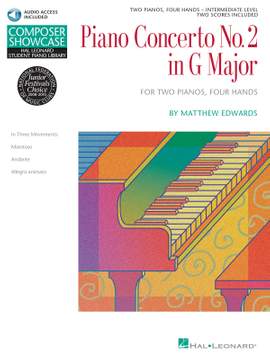 Matthew Edwards: Concerto No.2 In G For 2 Pianos, 4 Hands