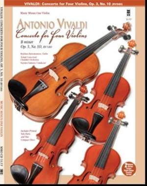 Music Minus One - Antonio Vivaldi: Concerto For Four Violins In B Minor Op.3 No.10 RV580