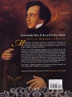 Felix Mendelssohn Bartholdy: Symphonies 3, 4 and 5 In Full Score Product Image