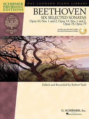 Ludwig Van Beethoven: Six Selected Sonatas (Schirmer Performance Edition)