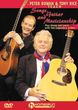 Tony Rice: Teach Songs Guitar And Musicianship (DVD)
