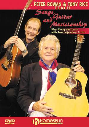 Tony Rice: Teach Songs Guitar And Musicianship (DVD)