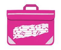 Mapac Music Bag: Duo Music Notes (Pink)