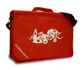 Mapac Music Bag: Excel - Music Word (Red)