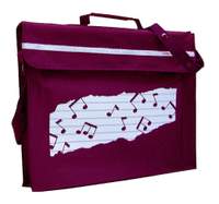 Mapac Music Bag: Primo Notes (Maroon)