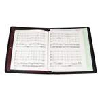 Choral music folder - Maroon Product Image