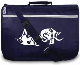 Mapac Music Bag: Excel - Music Word (Navy)