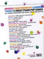 Pop Piano: 23 Of The Best Ever Piano Songs Product Image