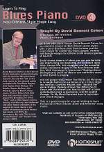 David Bennett Cohen: Learn to Play Blues Piano Product Image