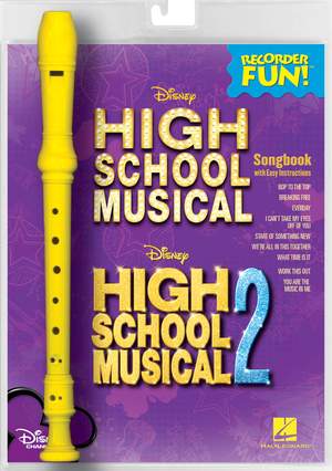 High School Musical 1 & 2 Recorder ! Fun Pack